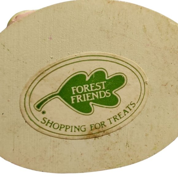 Vintage *AVON*THE GIFT COLLECTION Forest Friends Shopping For Treats Mini - Picture 3 of 3